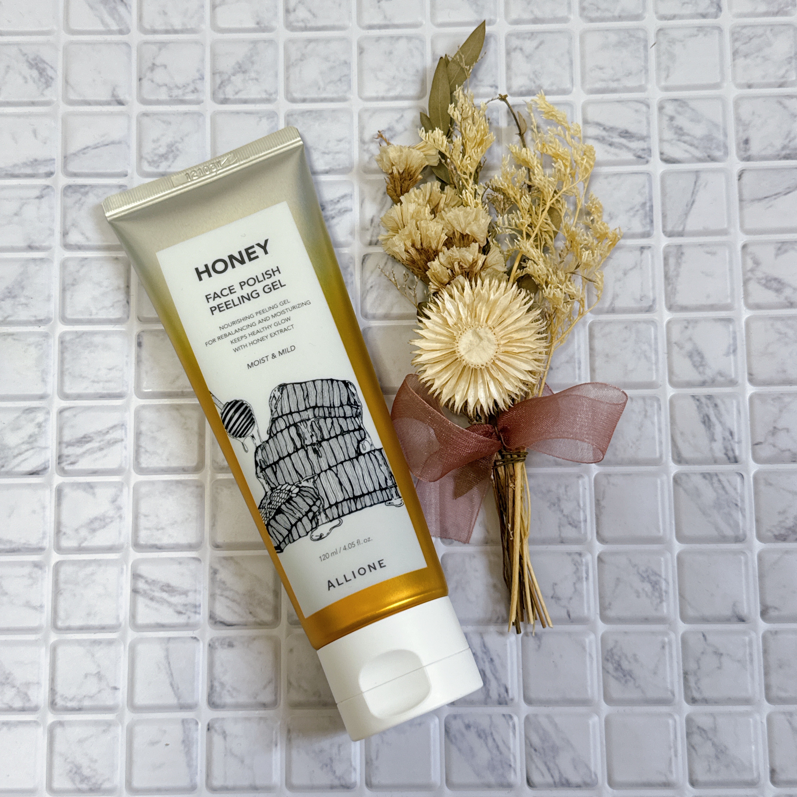 フェイスポリッシュピーリングジェル モイスト&マイルド/ALLIONE/ピーリングを使ったクチコミ（1枚目）