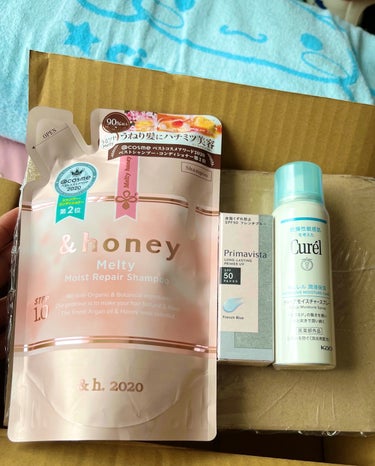 &honey Melty モイストリペア シャンプー1.0／モイストリペア ヘアトリートメント2.0/&honey/シャンプー・コンディショナーを使ったクチコミ（1枚目）