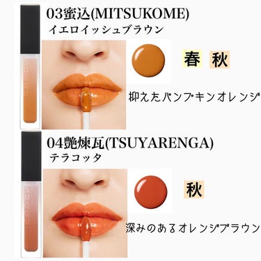 カラリスト☆*°モカママ on LIPS 「.【SUQQUトリートメントラッピングリップ】1/20発売の新..」（3枚目）