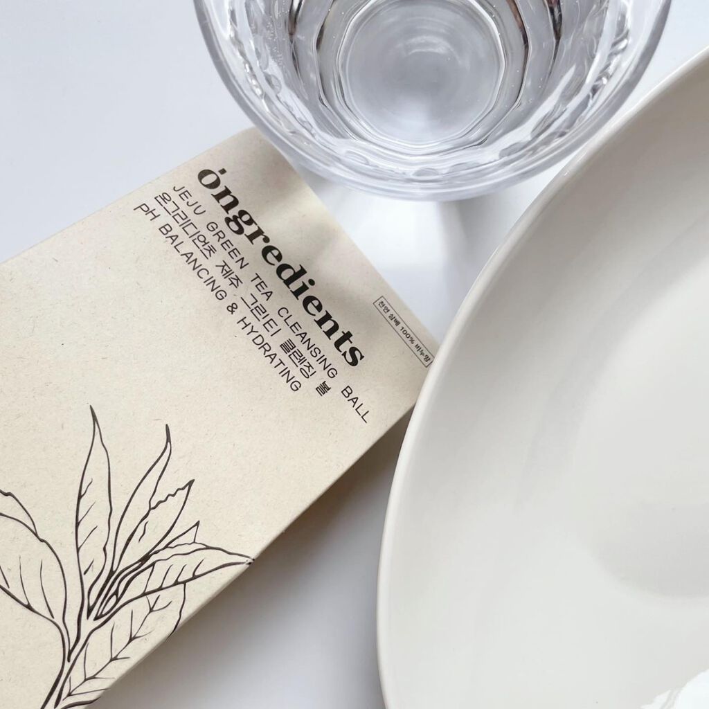 Jeju Green Tea Cleansing Ball/Ongredients/洗顔石鹸を使ったクチコミ(6枚目)