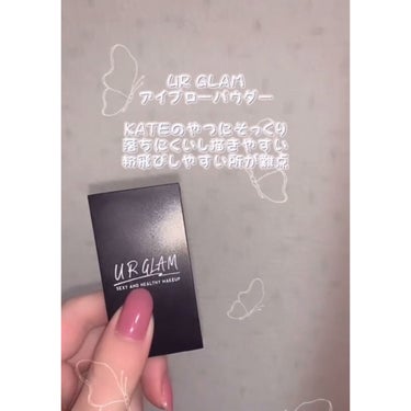 UR GLAM　EYEBROW POWDER/U R GLAM/パウダーアイブロウを使ったクチコミ（2枚目）