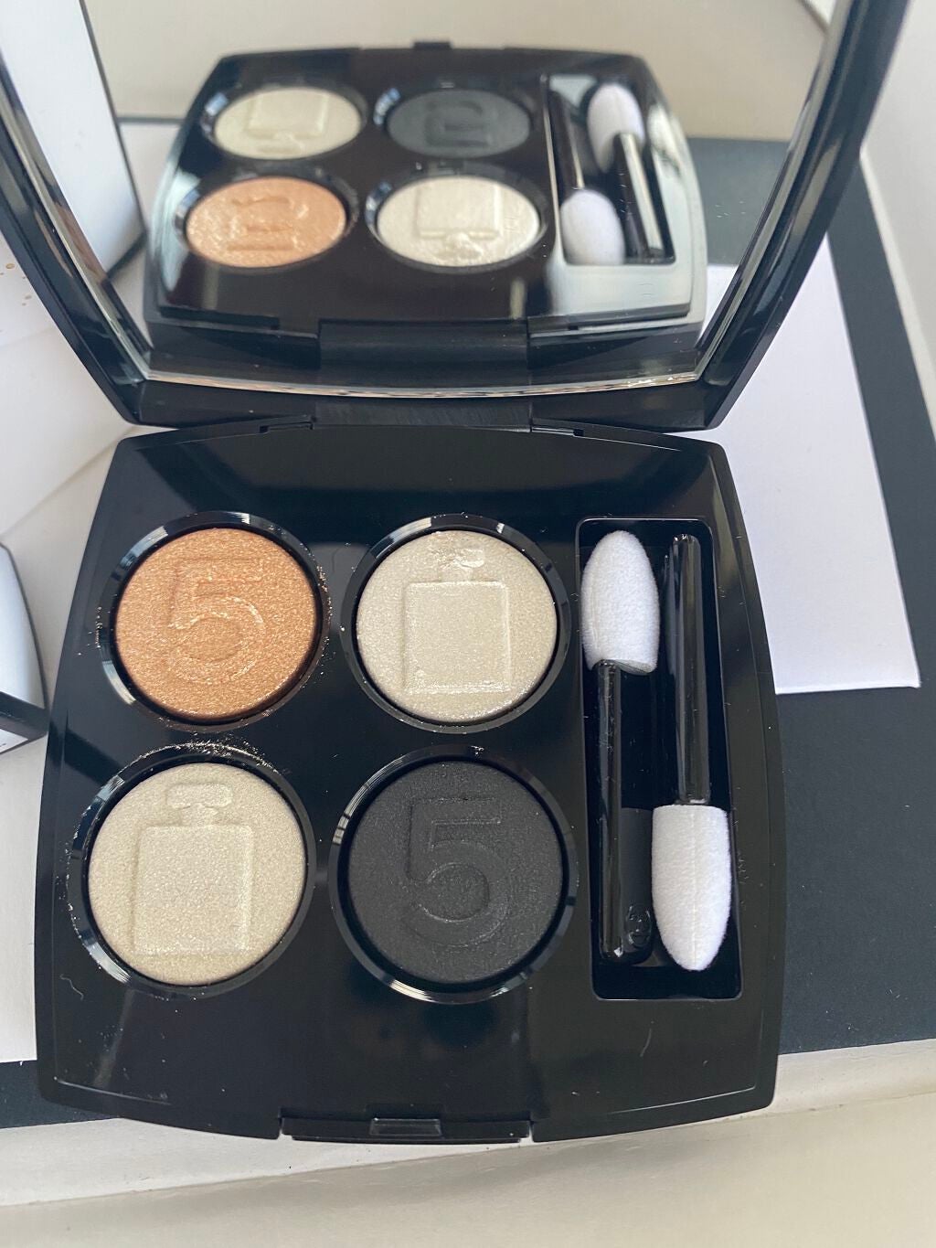 レ キャトル オンブル/CHANEL/アイシャドウパレットを使ったクチコミ(2枚目)