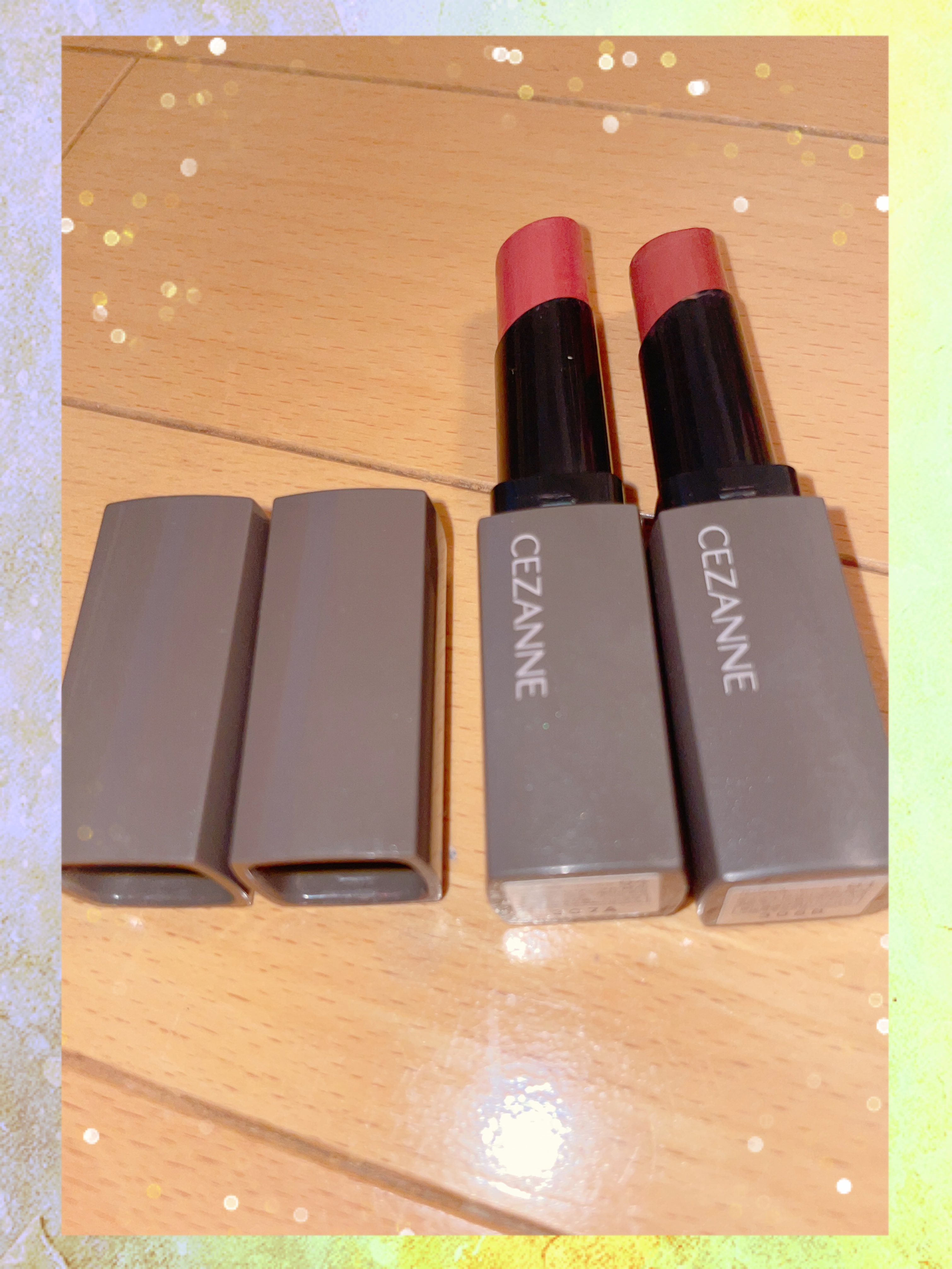 リップカラーシールド/CEZANNE/口紅を使ったクチコミ（1枚目）