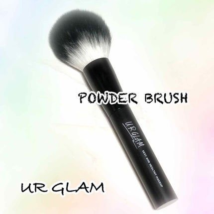 UR GLAM POWDER BRUSH/U R GLAM/メイクブラシを使ったクチコミ(1枚目)