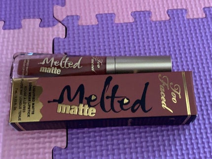 メルテッド リキッド マット ロングウェア リップスティック/Too Faced/口紅を使ったクチコミ(1枚目)