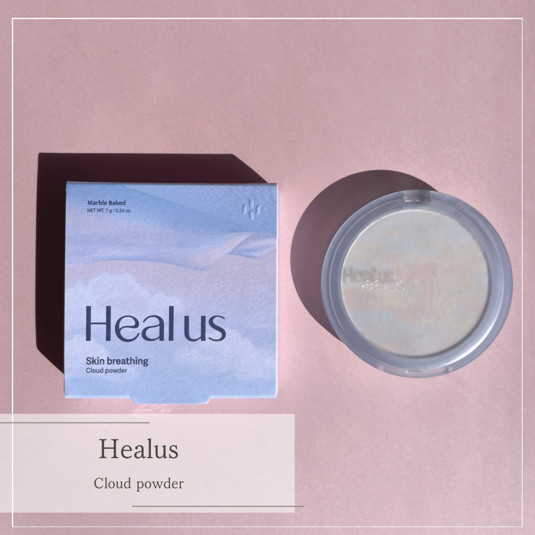 クラウドパウダー/Healus/プレストパウダーを使ったクチコミ（1枚目）