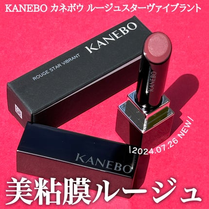 ルージュスターヴァイブラント/KANEBO/口紅を使ったクチコミ(1枚目)