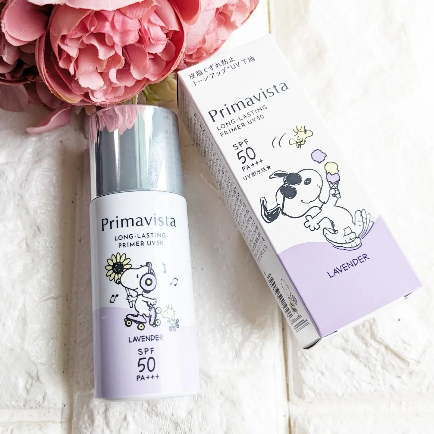 プリマヴィスタ スキンプロテクトベース 皮脂くずれ防止 UV50 スヌーピー限定デザイン（ラベンダー）/プリマヴィスタ/化粧下地を使ったクチコミ（2枚目）