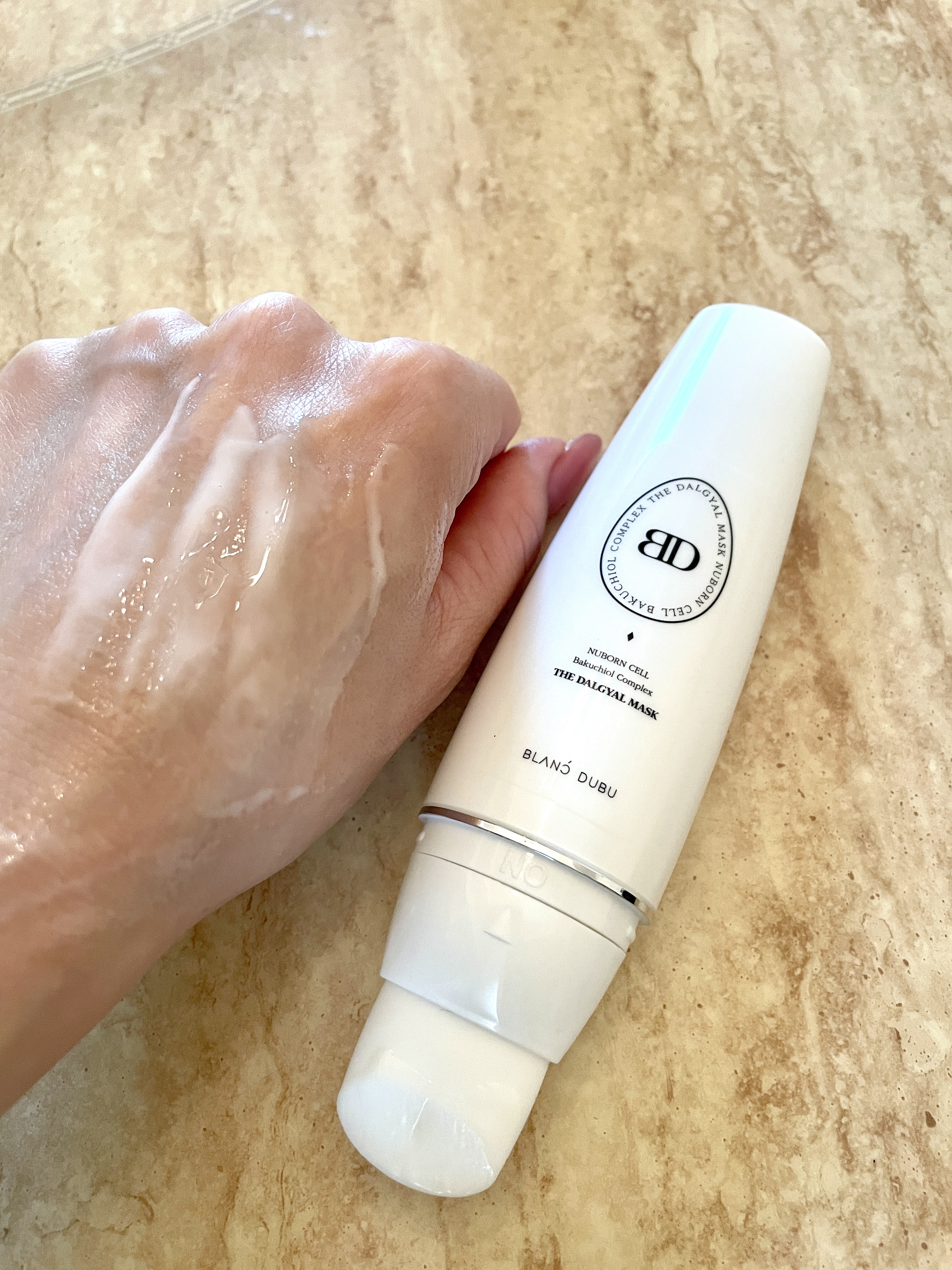[ブランドゥブ] ヌボンセル バクチオールコンプレックスエッグマスク/BLANC DUBU/ピーリングを使ったクチコミ（2枚目）