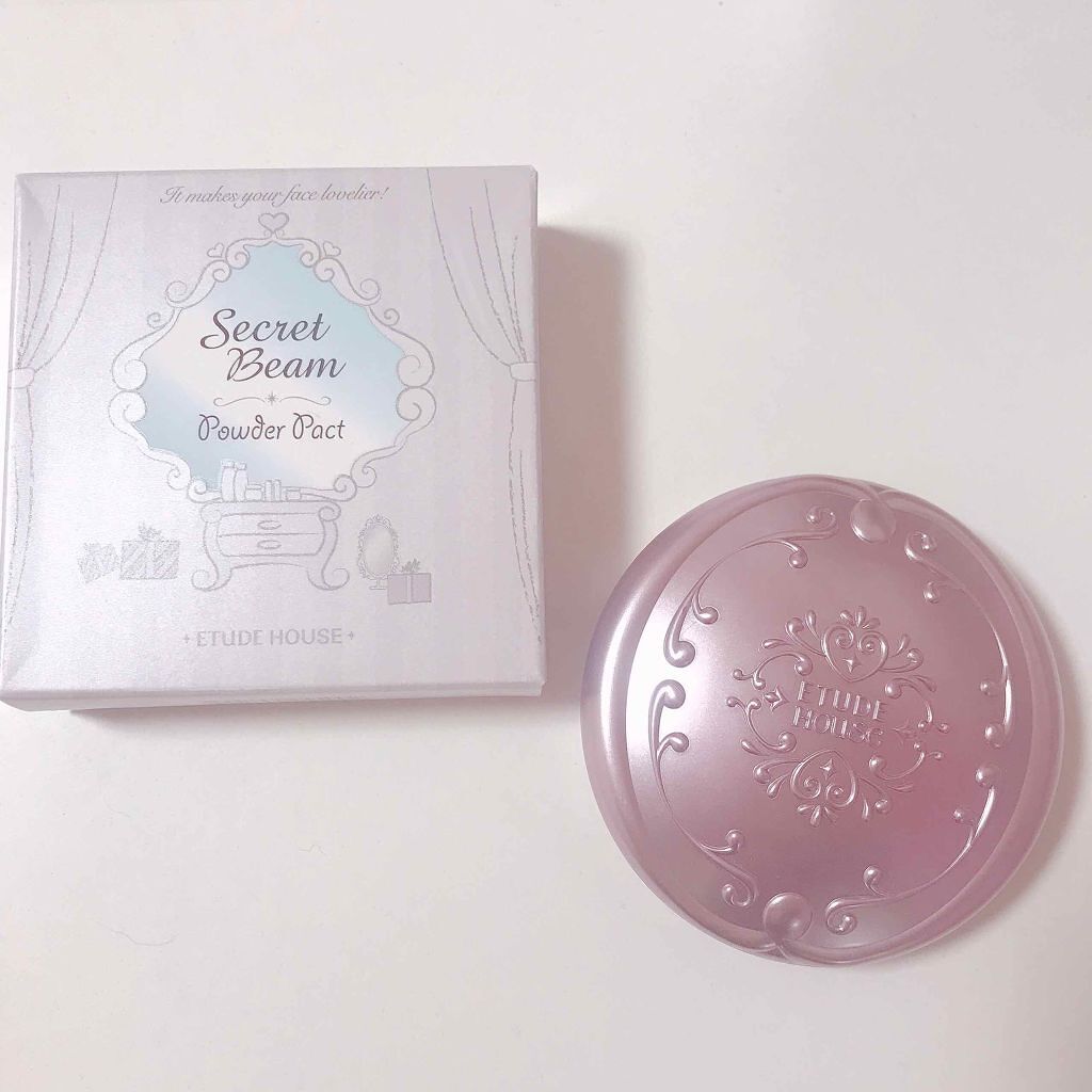 シークレットビーム パウダーパクト/ETUDE/プレストパウダーを使ったクチコミ(1枚目)