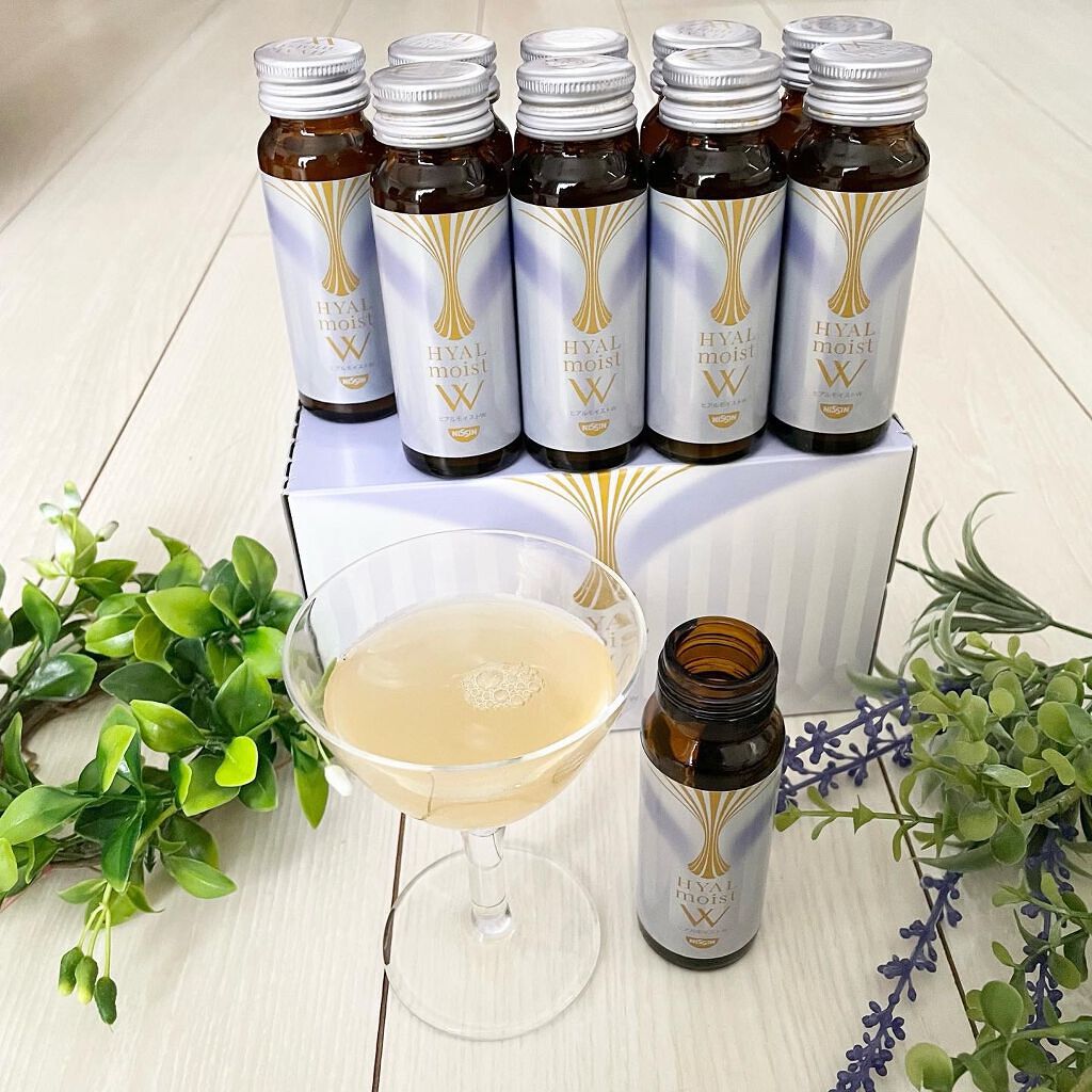 ヒアルモイスト W/日清食品/美容ドリンクを使ったクチコミ(1枚目)