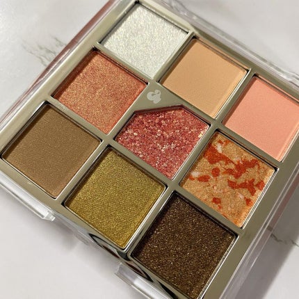 グリッターペディアアイパレット N°6 オールオブシトラス/unleashia/アイシャドウパレットを使ったクチコミ(3枚目)