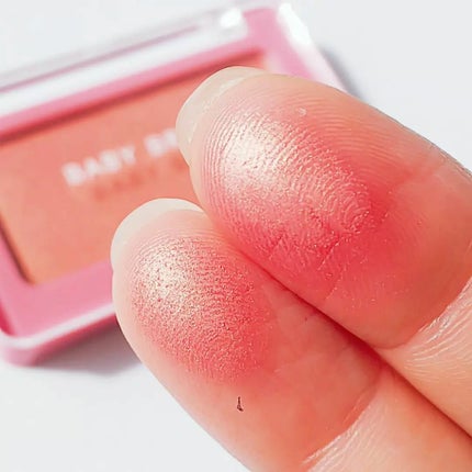 フェイスシャインブラッシャー/BabyBright/パウダーチークを使ったクチコミ(3枚目)