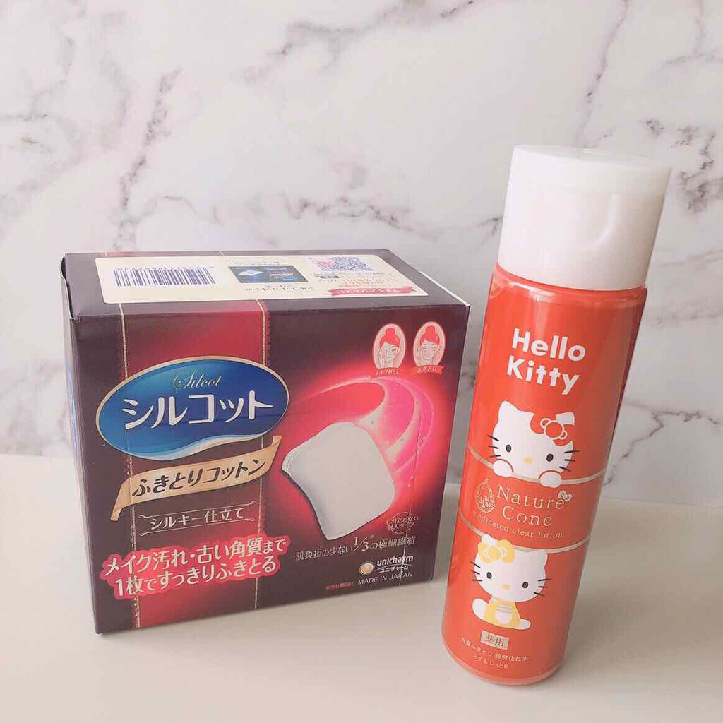 ふきとりコットンシルキー仕立て/シルコット/コットンを使ったクチコミ（1枚目）