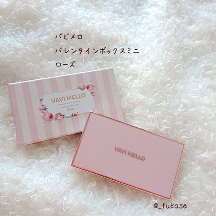 バレンタインボックスミニ/VAVI MELLO/アイシャドウパレットを使ったクチコミ(1枚目)