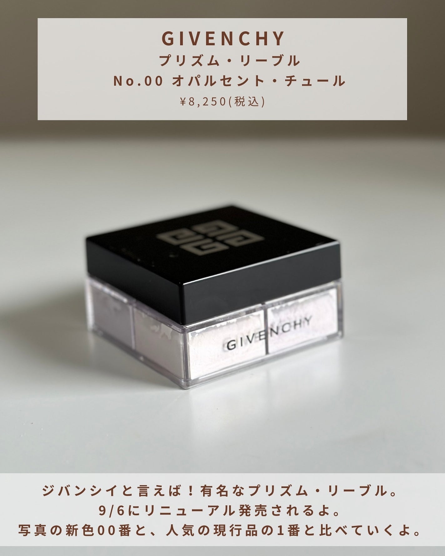 プリズム・リーブル/GIVENCHY/ルースパウダーを使ったクチコミ(2枚目)