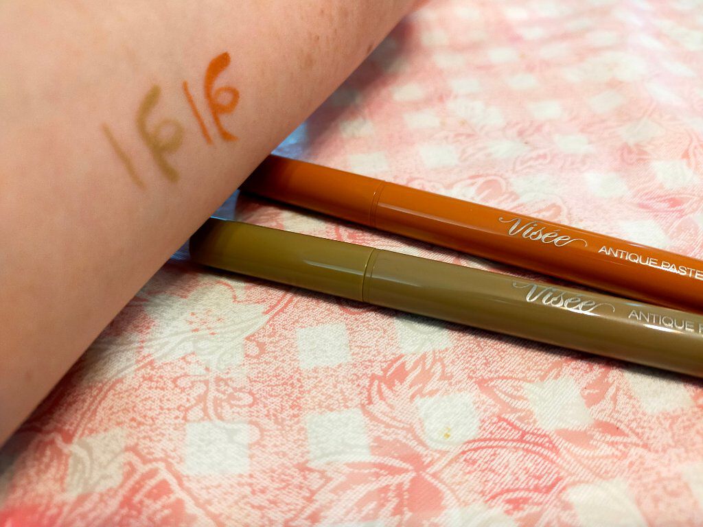 アンティークパステル ライナー/Visée/リキッドアイライナーを使ったクチコミ（2枚目）