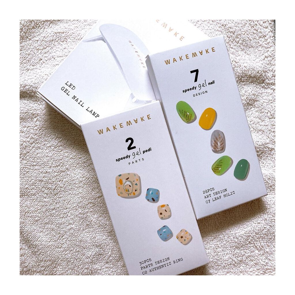 スピーディージェルペディ/wakemake/マニキュアを使ったクチコミ（1枚目）