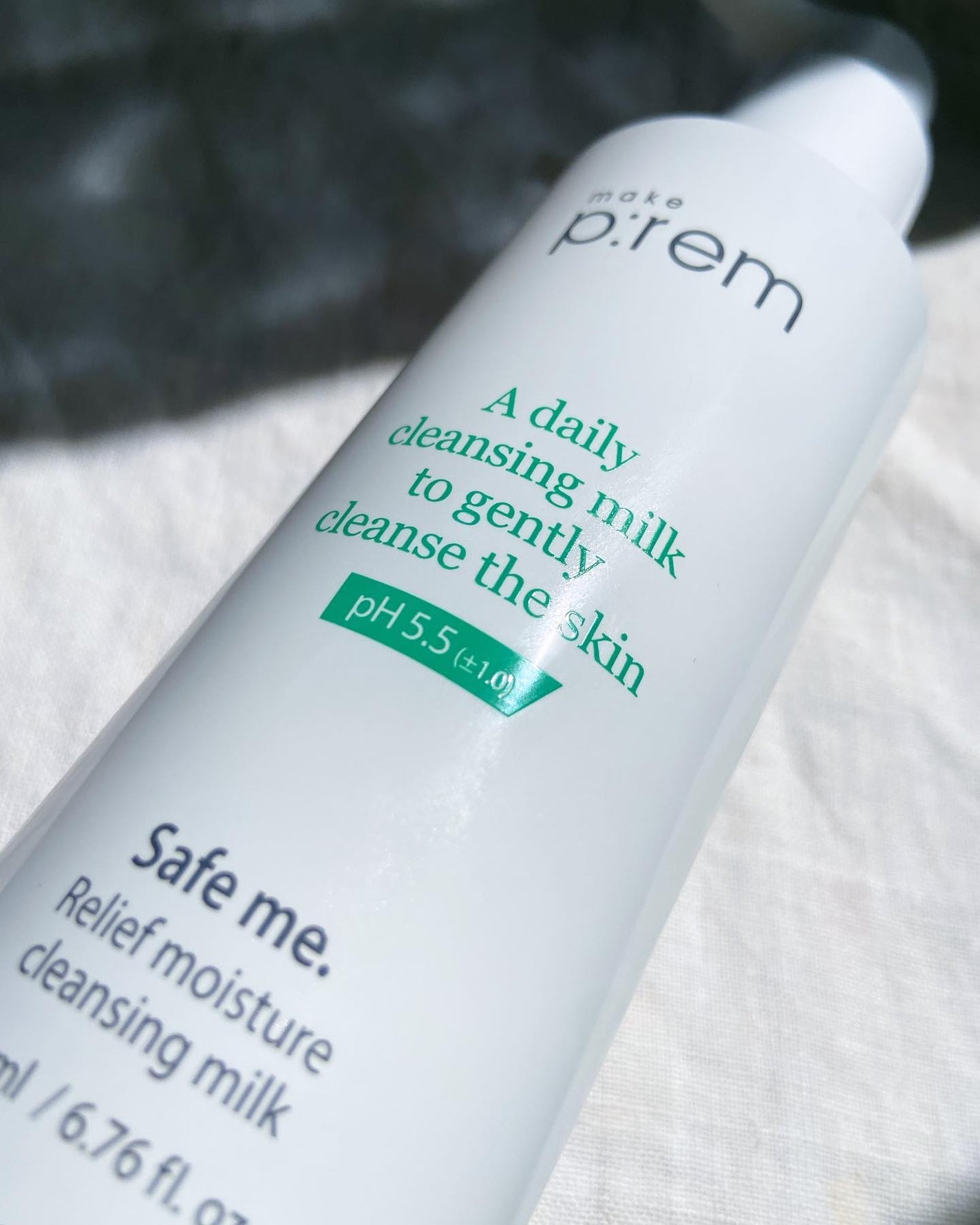 セーフミー リリーフモイスチャー クレンジングミルク /make prem/ミルククレンジングを使ったクチコミ(1枚目)