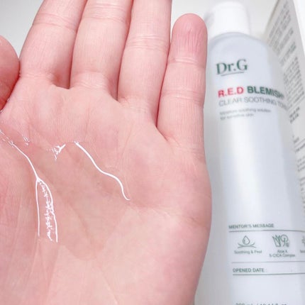 レッドブレミッシュ クリアスージングトナー/Dr.G/化粧水を使ったクチコミ(2枚目)