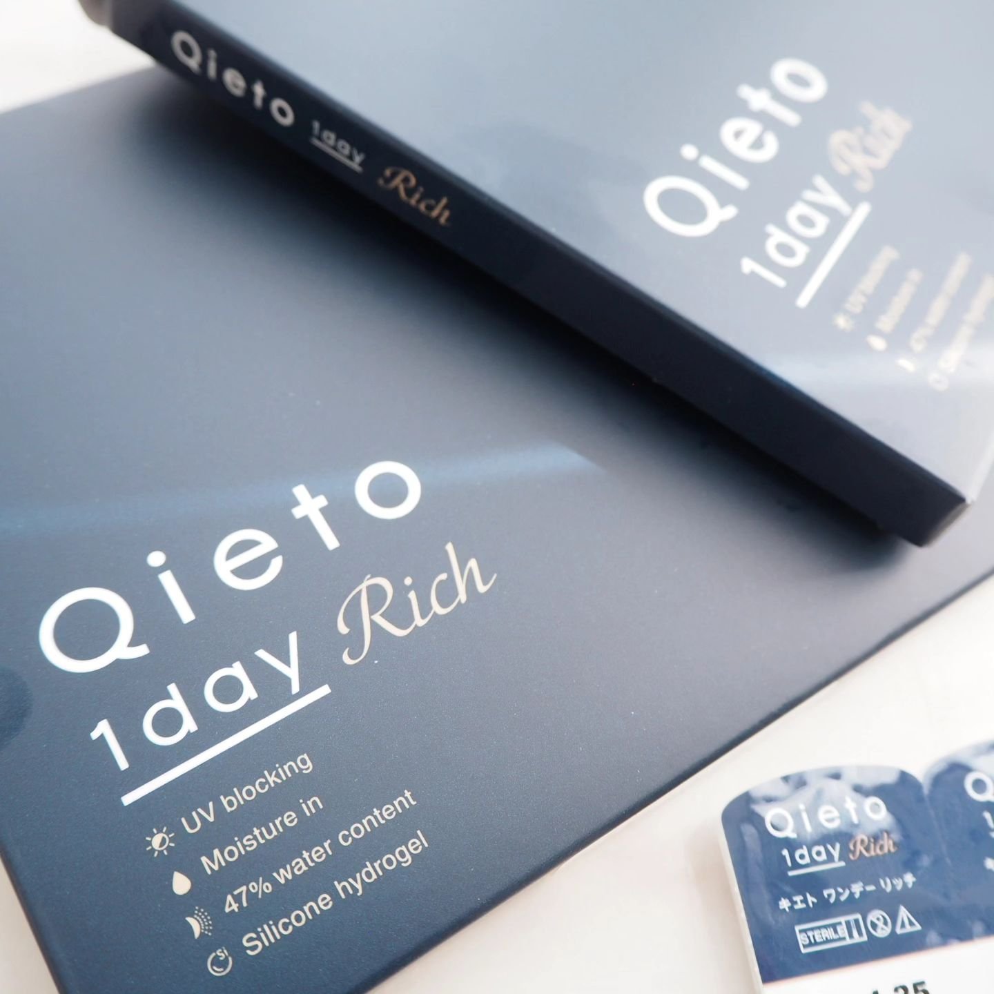 キエトワンデーリッチ/Qieto/ワンデー（１DAY）カラコンを使ったクチコミ（1枚目）