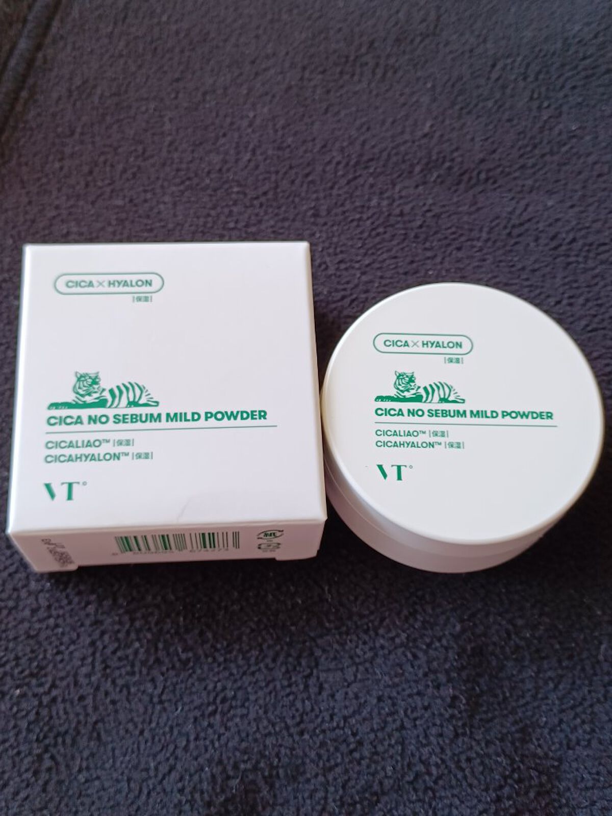 CICA ノーセバム マイルドパウダー/VT/ルースパウダーを使ったクチコミ（2枚目）