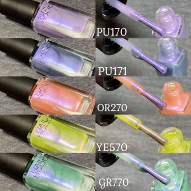 ネイルホリック Sheer pearl color PU170/ネイルホリック/マニキュアを使ったクチコミ（2枚目）