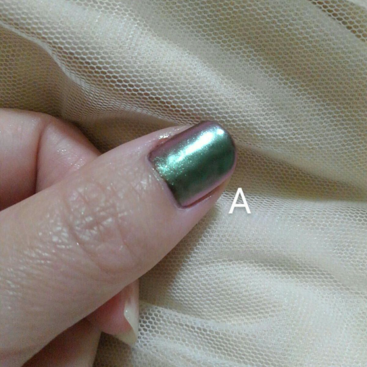 ミラーパウダー/セリア/ネイル用品を使ったクチコミ(4枚目)