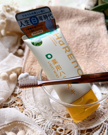 HaRENO/TOOTHPASTE 薬用ハミガキ/HaRENO/歯磨き粉を使ったクチコミ(4枚目)