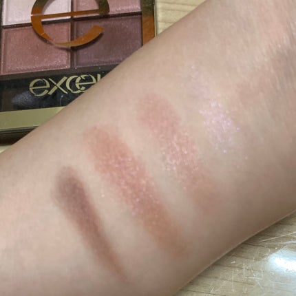 スキニーリッチシャドウ/excel/アイシャドウパレットを使ったクチコミ(2枚目)