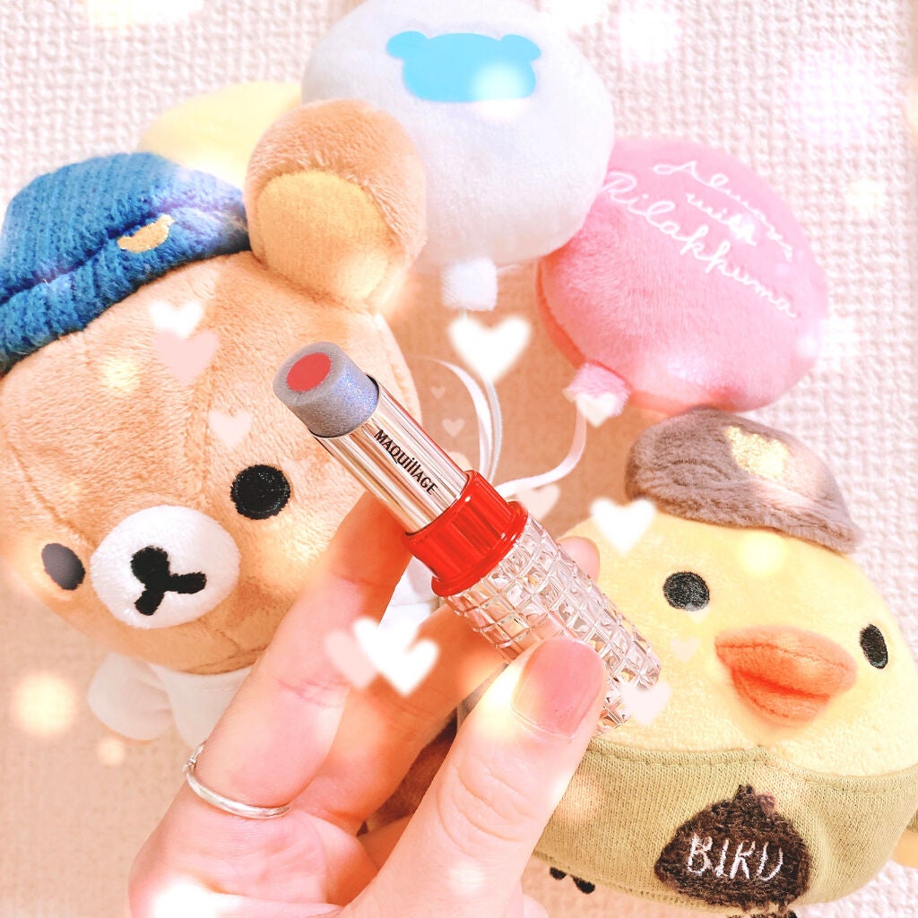 ドラマティックルージュEX/マキアージュ/口紅を使ったクチコミ(2枚目)