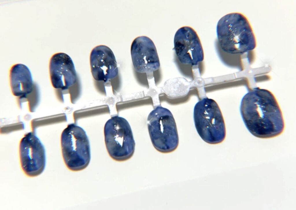 ジェルネイル（ライト対応）/セリア/ジェルネイルを使ったクチコミ（3枚目）