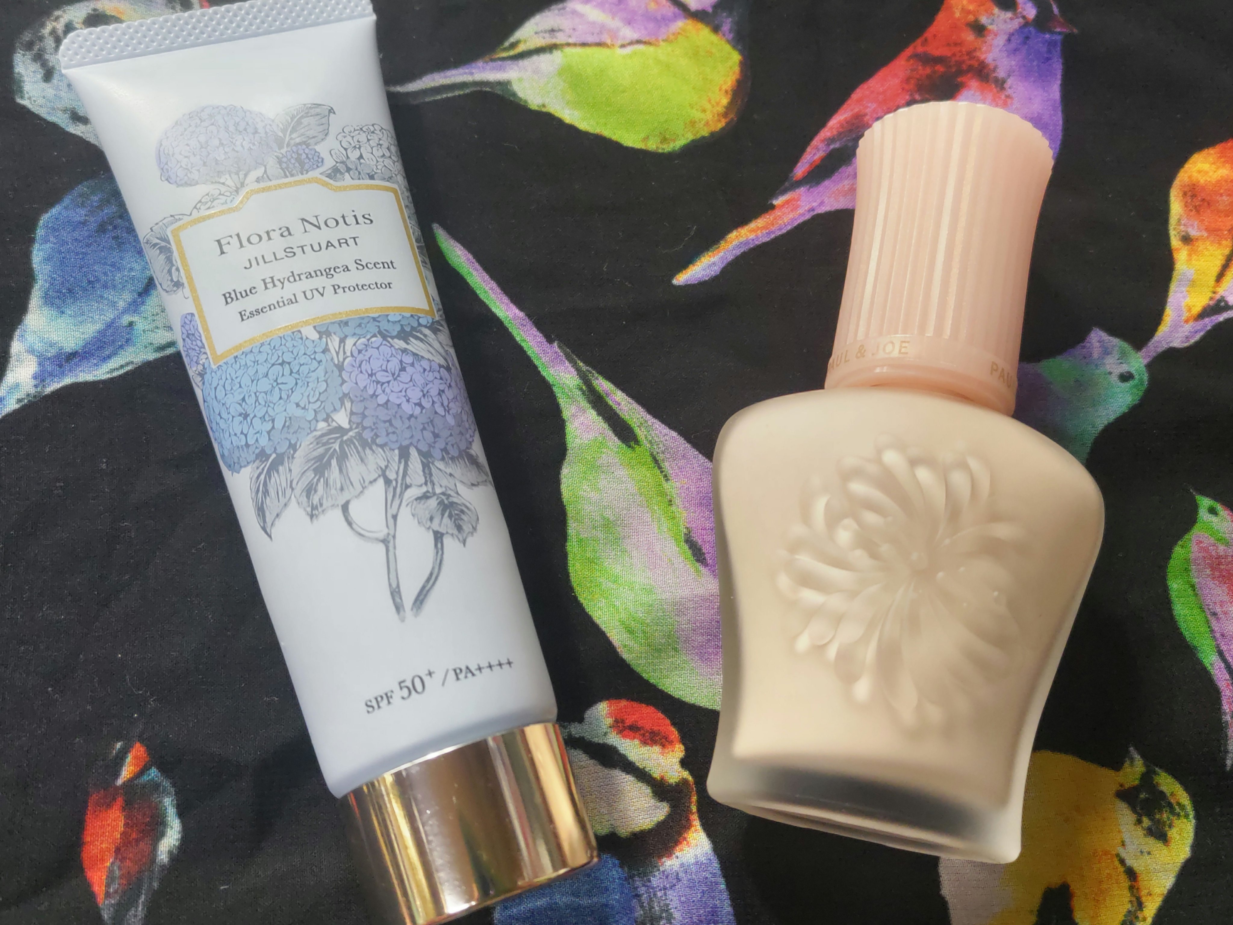 ブルーハイドレンジア エッセンシャルUVプロテクター/Flora Notis JILL STUART/日焼け止めミルクを使ったクチコミ（2枚目）