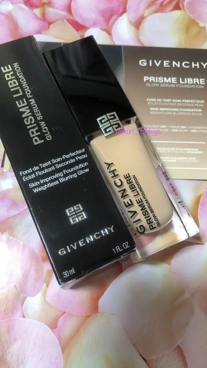 プリズム・リーブル・グロウ・セラム・ ファンデーション/GIVENCHY/リキッドファンデーションを使ったクチコミ(1枚目)