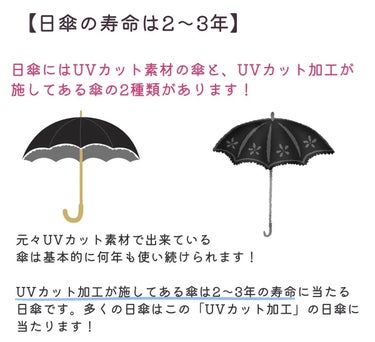 完全遮光UVカット100%フリル日傘/macocca/日傘を使ったクチコミ（3枚目）