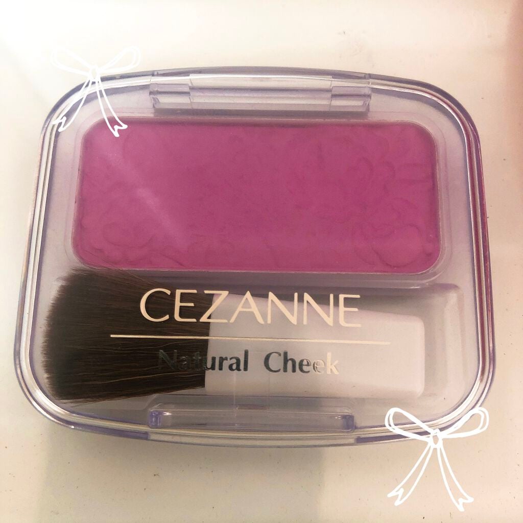 ナチュラル チークN/CEZANNE/パウダーチークを使ったクチコミ(1枚目)