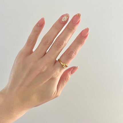 ジェルネイル(ライト対応)/セリア/ジェルネイルを使ったクチコミ(2枚目)