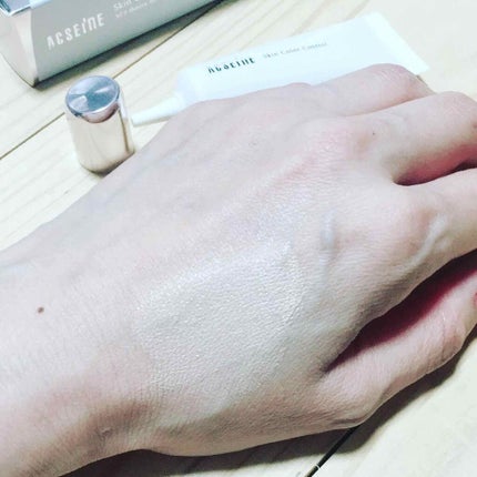 スキンカラーコントロール/ACSEINE/クリームコンシーラーを使ったクチコミ(4枚目)