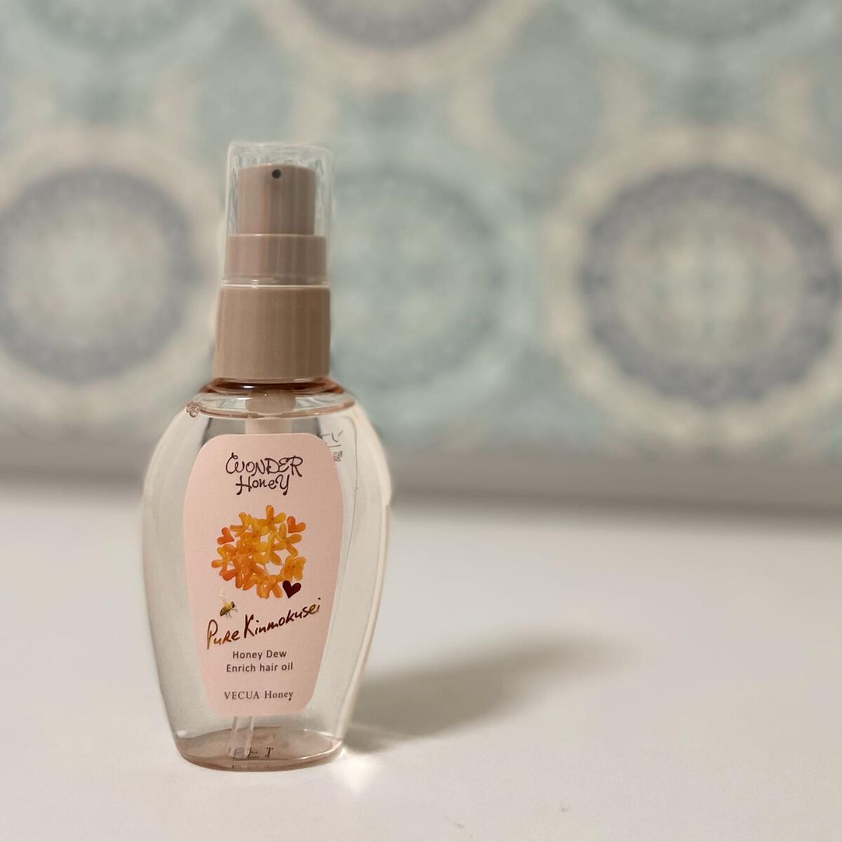 ワンダーハニー エンリッチヘアオイル ピュアキンモクセイ/VECUA Honey/ヘアオイルを使ったクチコミ(1枚目)