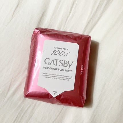 アイスデオドラント ボディペーパー フリーズピーチ <徳用タイプ> (医薬部外品)/ギャツビー/ボディシートを使ったクチコミ(3枚目)