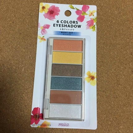 miia 6色アイシャドウ/DAISO/アイシャドウパレットを使ったクチコミ(5枚目)