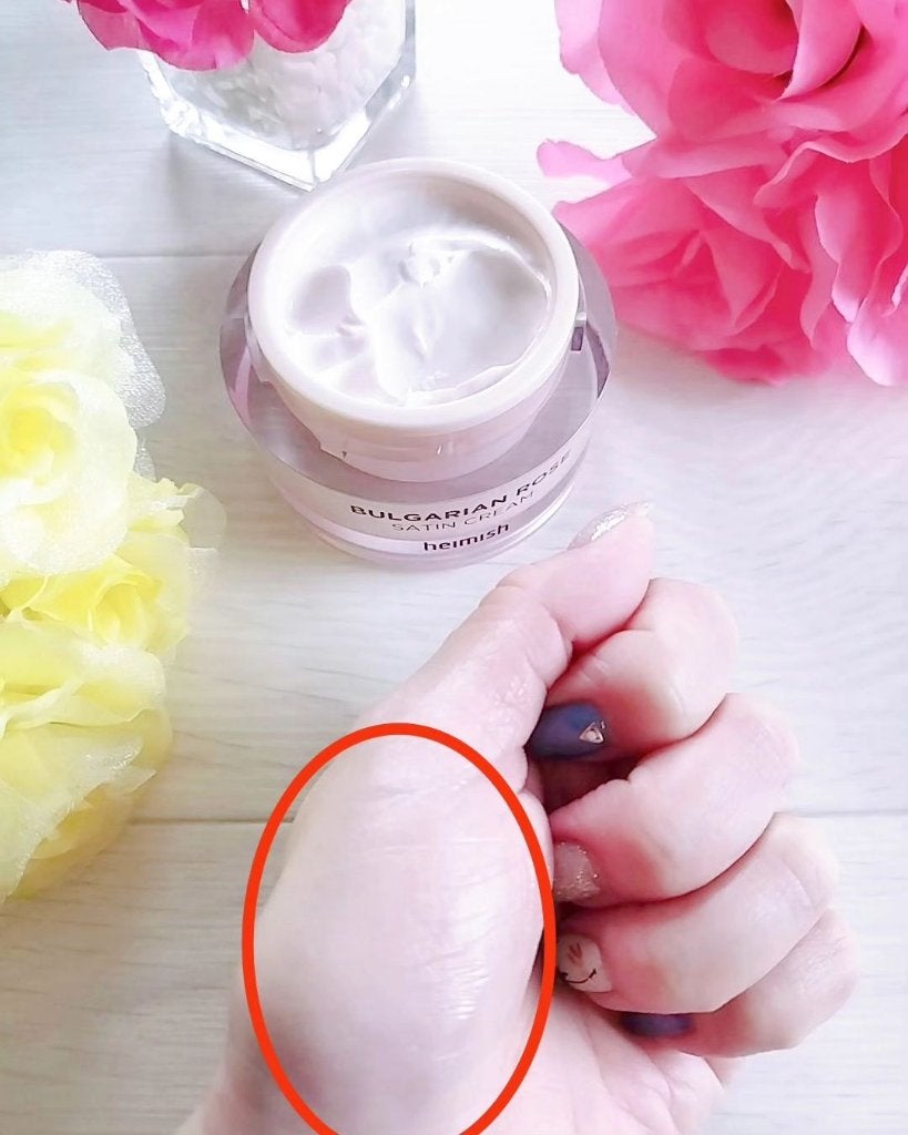 ブルガリアンローズ サテンクリーム/heimish/フェイスクリームを使ったクチコミ(5枚目)