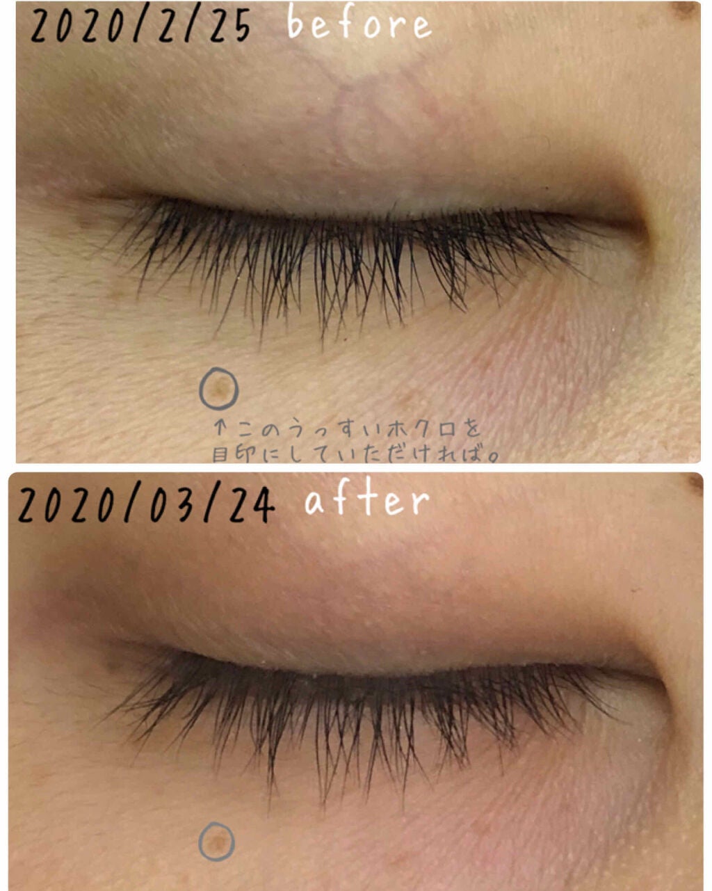 EMAKED(エマーキット)/水橋保寿堂製薬/まつげ美容液を使ったクチコミ(3枚目)