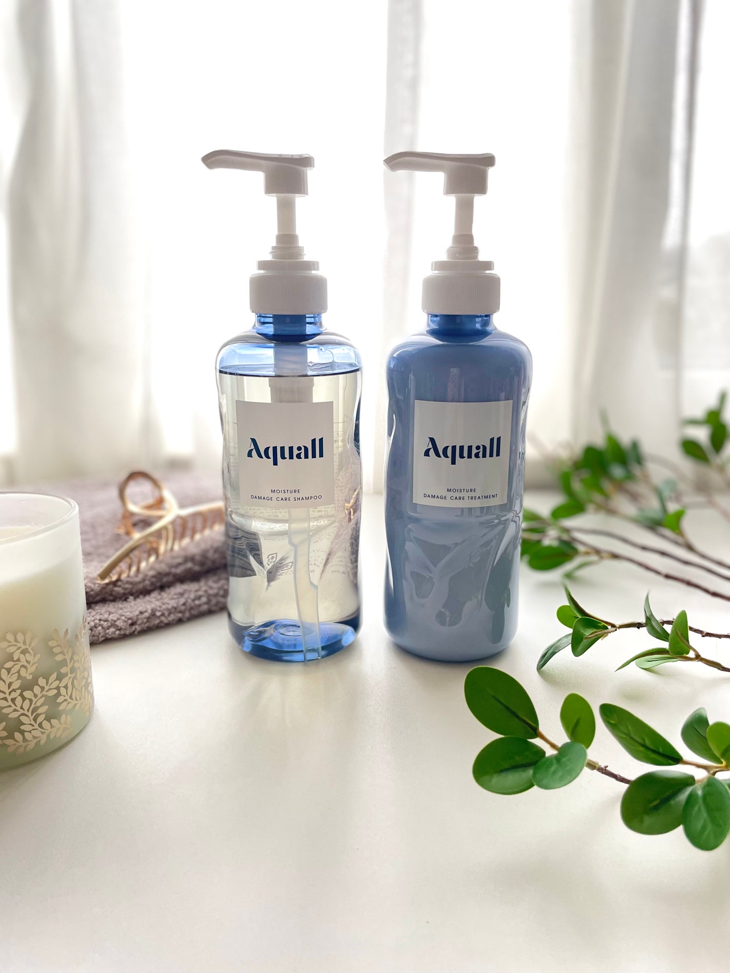 モイスチャーダメージケア シャンプー/トリートメント/Aquall/市販シャンプーを使ったクチコミ(1枚目)