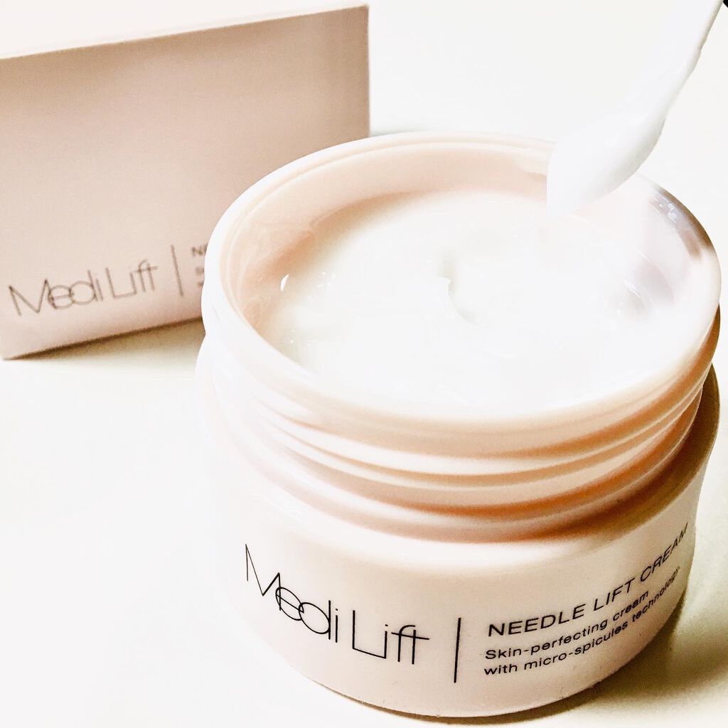 メディリフト ニードルリフトクリーム/YA-MAN TOKYO JAPAN/フェイスクリームを使ったクチコミ（1枚目）