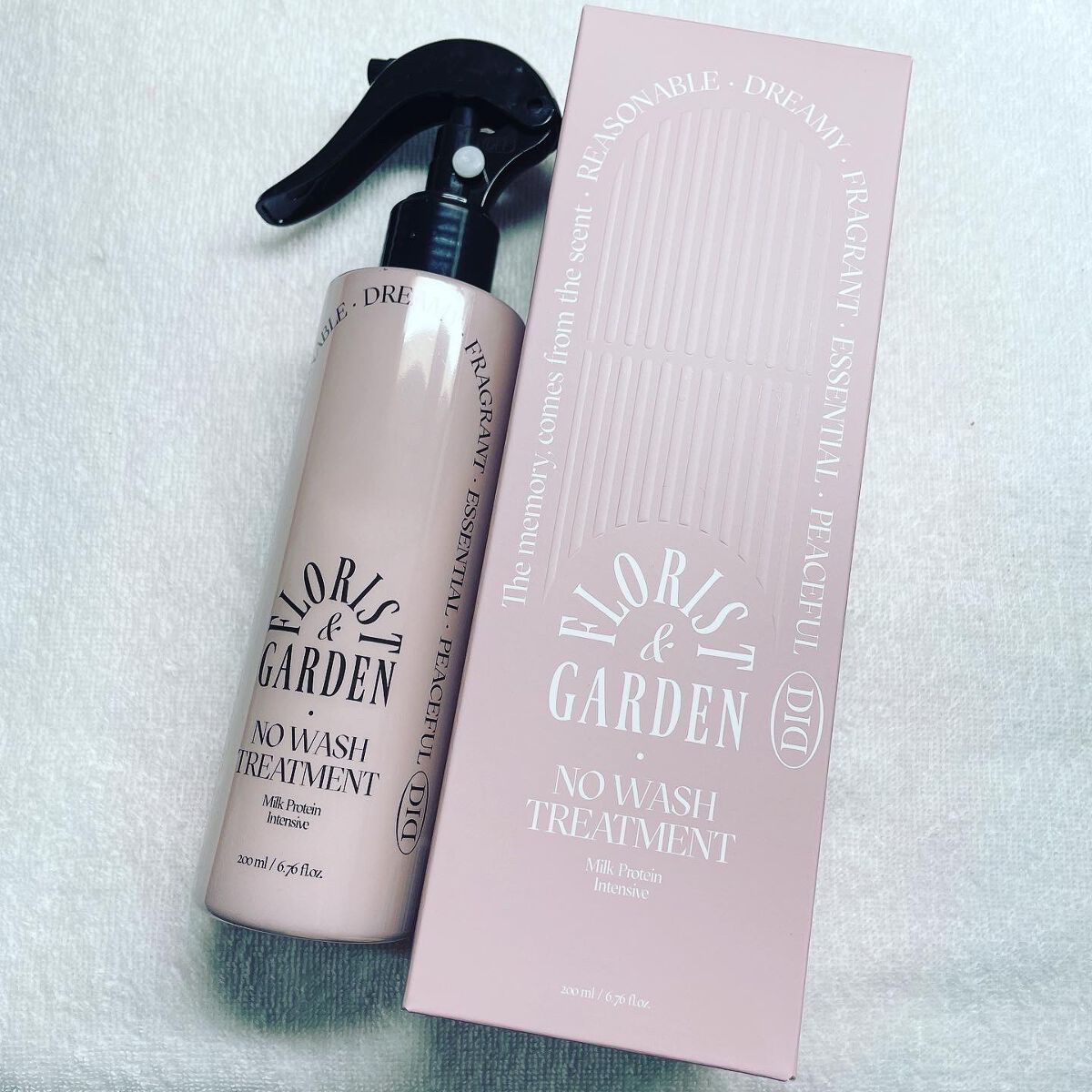 ミルクプロテインインテンシブ ノーウォッシュアンプルトリートメント フローリストガーデン/odiD/ヘアミルクを使ったクチコミ(1枚目)