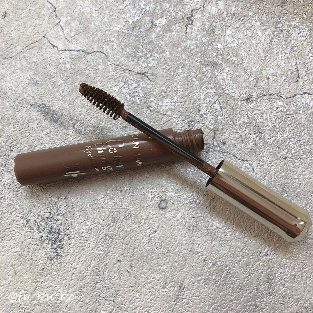 カラーチェンジアイブロウ/キャンメイク/眉マスカラを使ったクチコミ（1枚目）