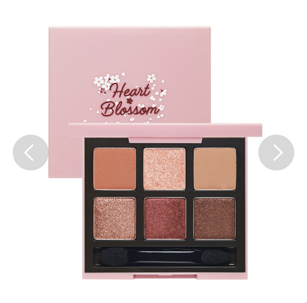 ハート プレイカラーアイズ/ETUDE/アイシャドウパレットを使ったクチコミ（1枚目）