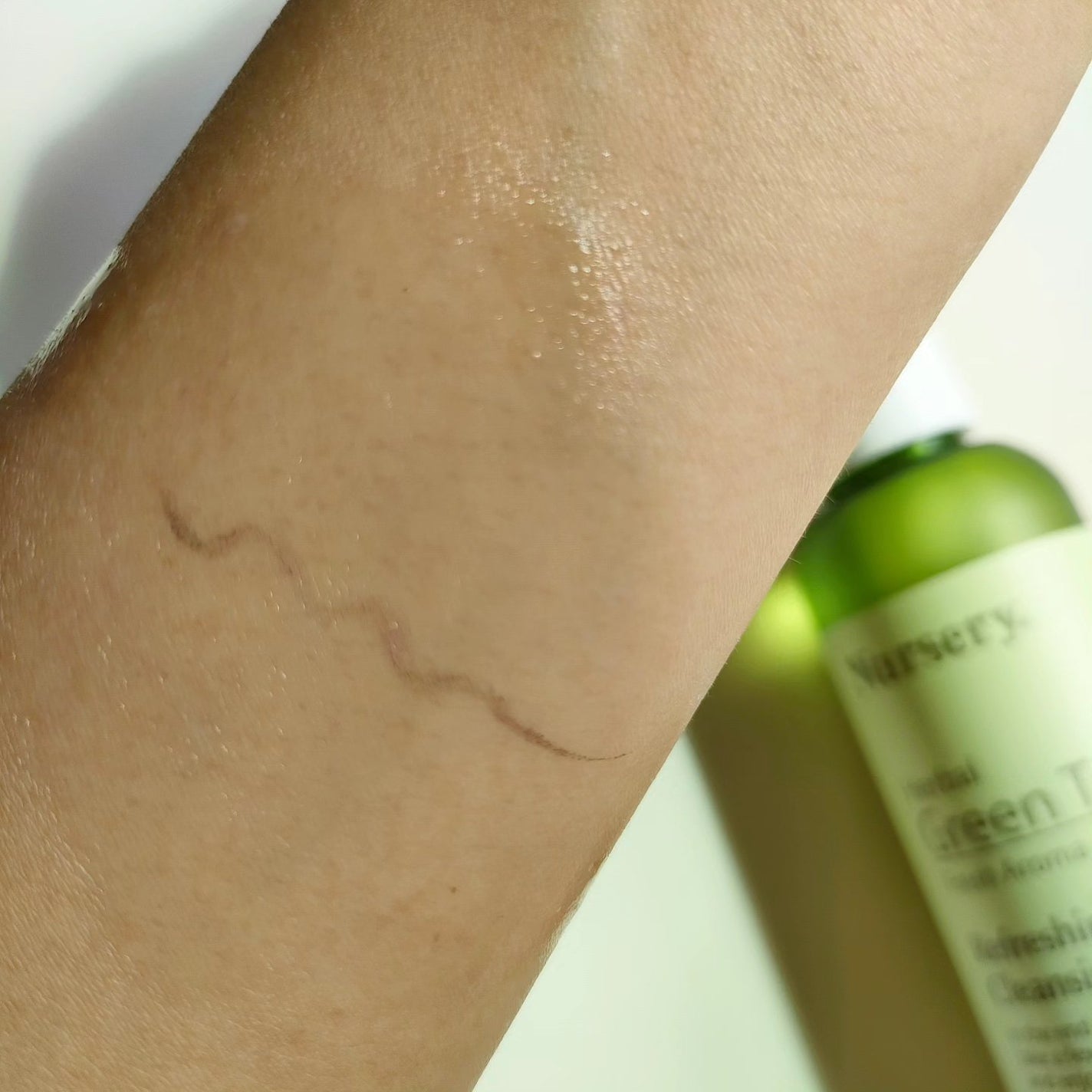 リフレッシングクレンジングオイル ハーバルグリーンティー/Nursery(ナーセリー)/オイルクレンジングを使ったクチコミ(2枚目)