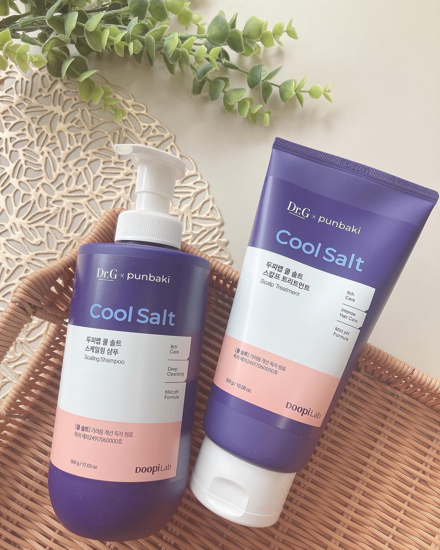 クールソルトスケーリングシャンプー/クールソルトスカルプトリートメント/Dr.G/市販シャンプーを使ったクチコミ(1枚目)